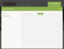 Tablet Screenshot of brucesfoodland.com